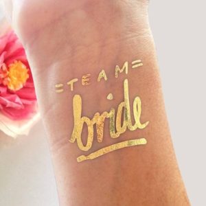 5 tatouages Team Bride