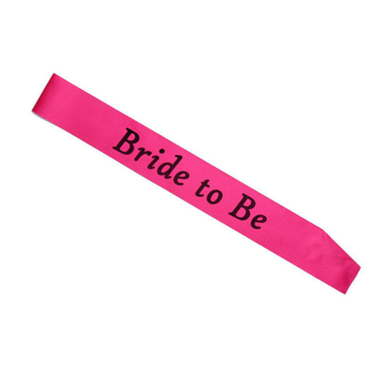 Echarpe rose bride to be